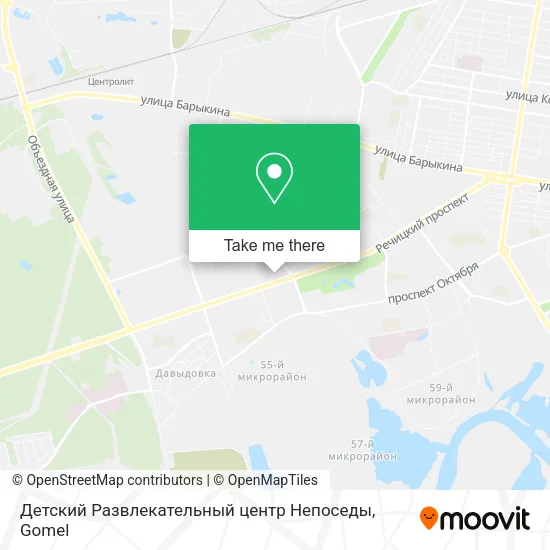Детский Развлекательный центр Непоседы map