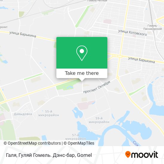 Галя, Гуляй Гомель. Дэнс-бар map