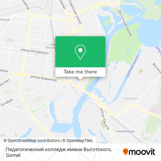 Педагогический колледж имени Выготского map