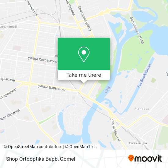 Shop Ortooptika Bapb map