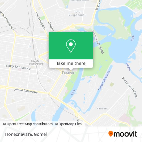Полеспечать map