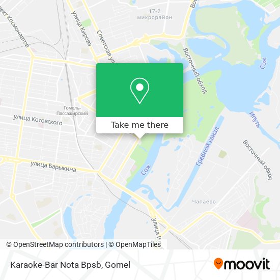 Karaoke-Bar Nota Bpsb map