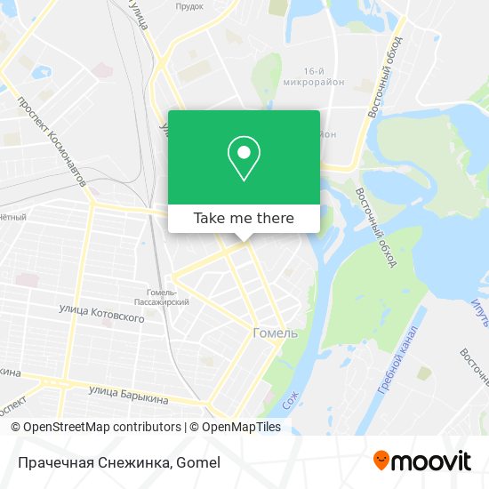 Прачечная Снежинка map