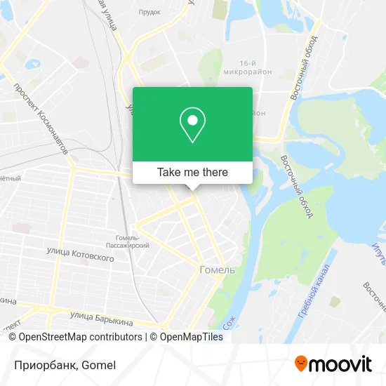Приорбанк map