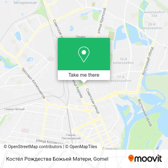 Костёл Рождества Божьей Матери map