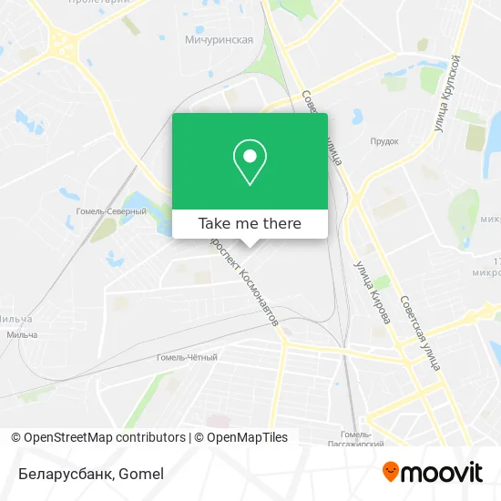 Беларусбанк map