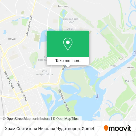 Храм Святителя Николая Чудотворца map
