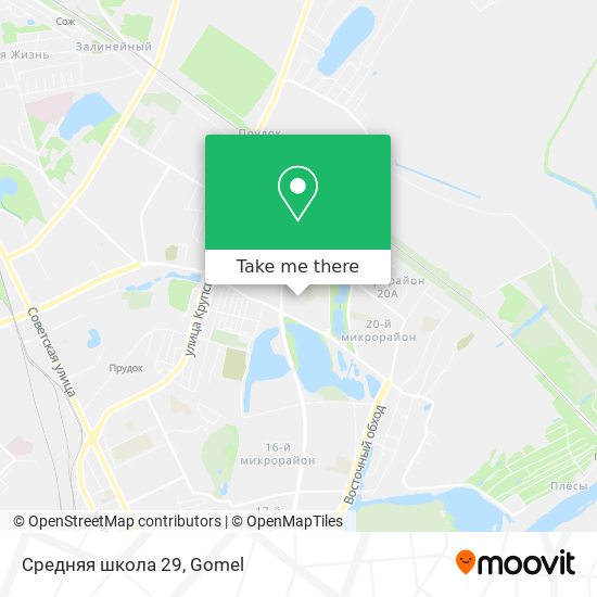 Средняя школа 29 map