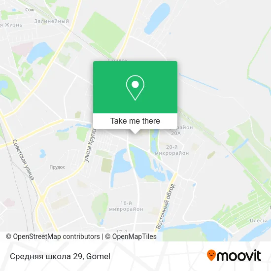 Средняя школа 29 map