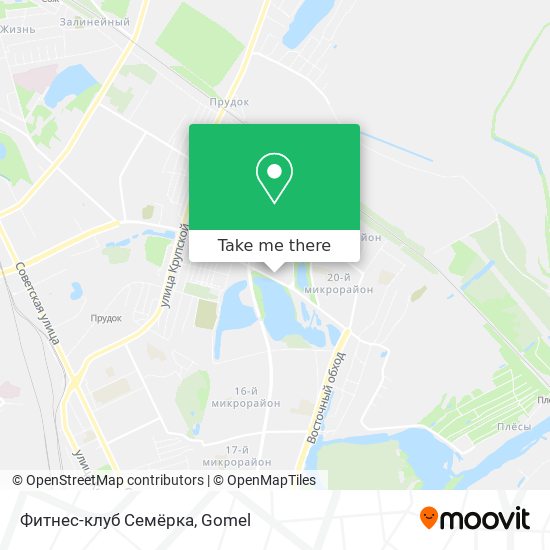 Фитнес-клуб Семёрка map