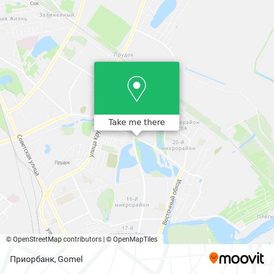 Приорбанк map