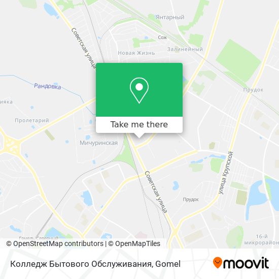 Колледж Бытового Обслуживания map