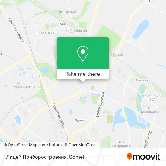Лицей Приборостроения map