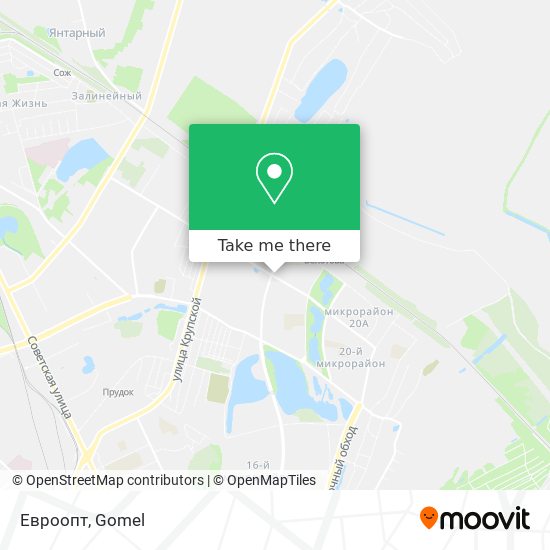 Евроопт map