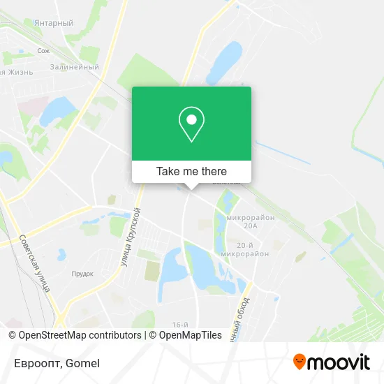 Евроопт map