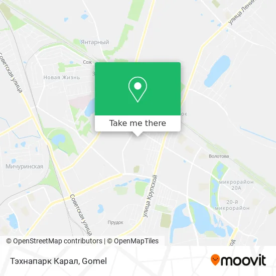 Тэхнапарк Карал map