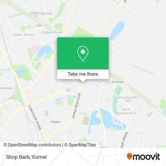 Shop Barb map