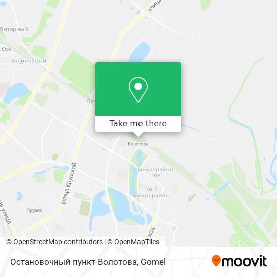 Остановочный пункт-Волотова map