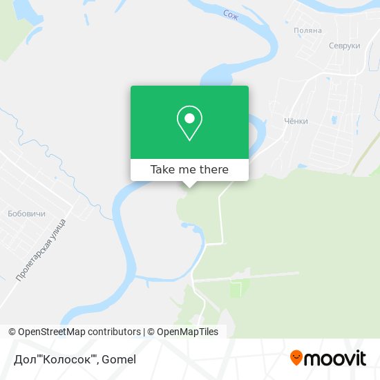 Дол""Колосок"" map