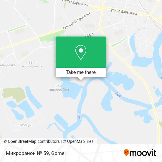 Микрорайон № 59 map