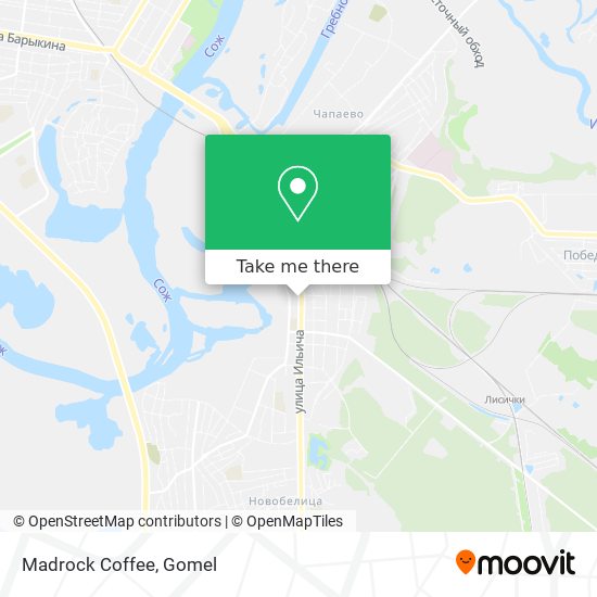 Madrock Coffee map