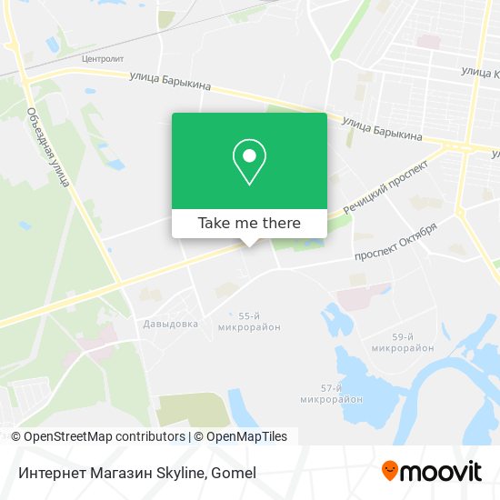 Интернет Магазин Skyline map