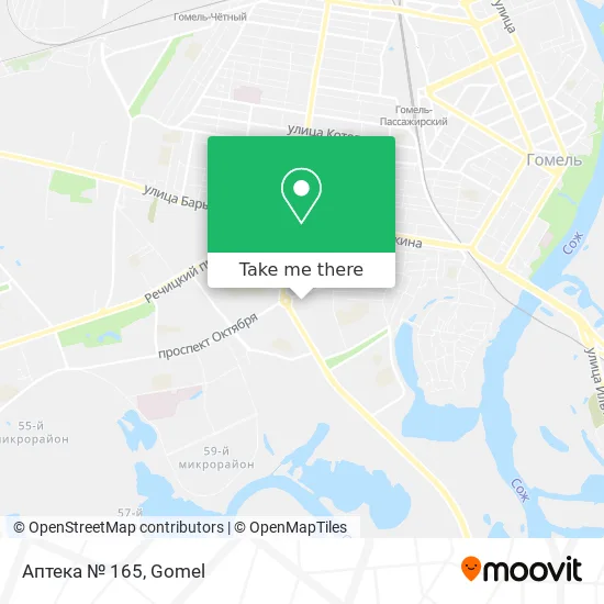 Аптека № 165 map