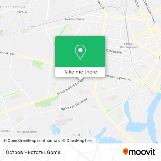 Остров Чистоты map