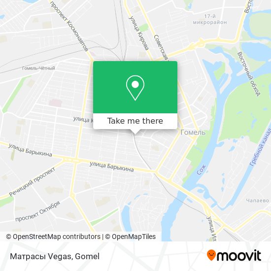 Матрасы Vegas map