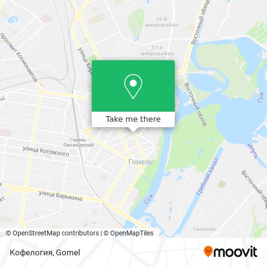 Кофелогия map