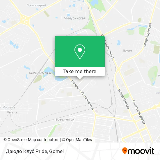 Дзюдо Клуб Pride map