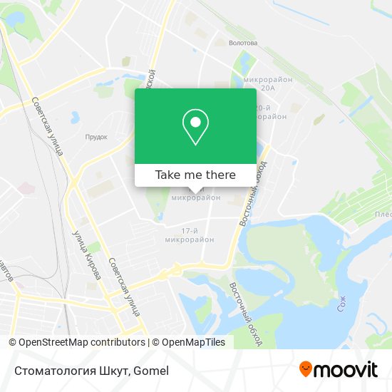 Стоматология Шкут map