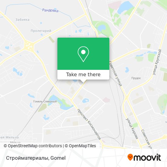 Стройматериалы map