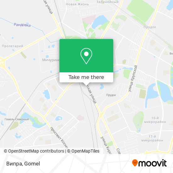 Випра map