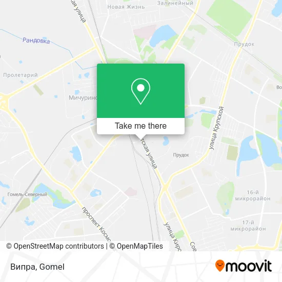 Випра map