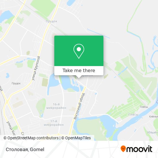 Столовая map