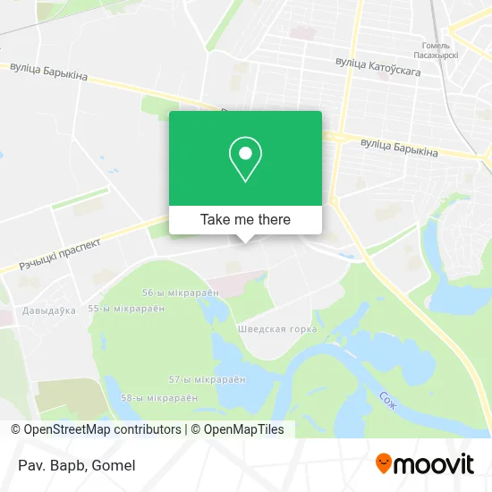 Pav. Bapb map