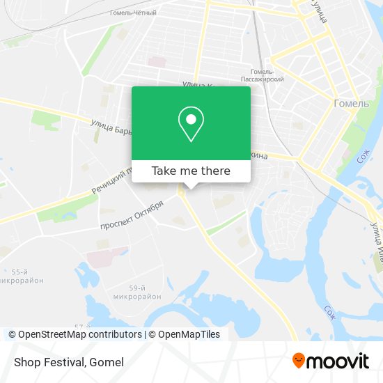 Shop Festival map