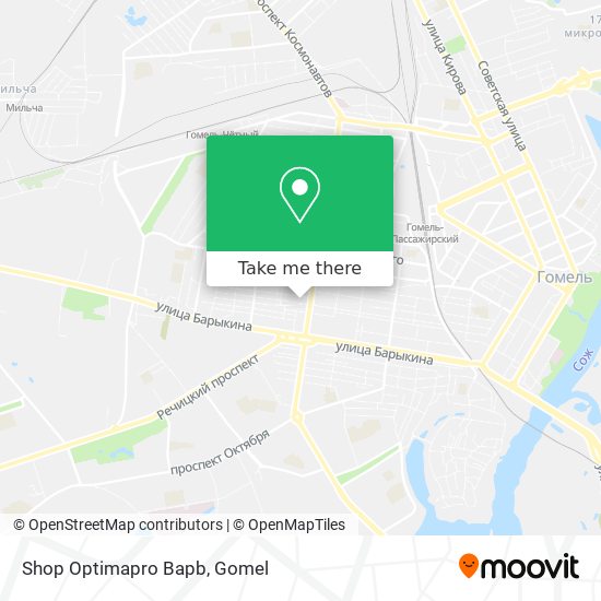 Shop Optimapro Bapb map