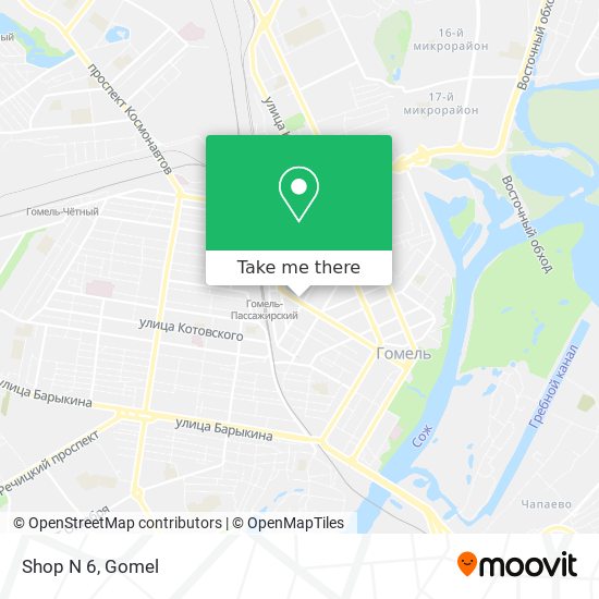 Shop N 6 map