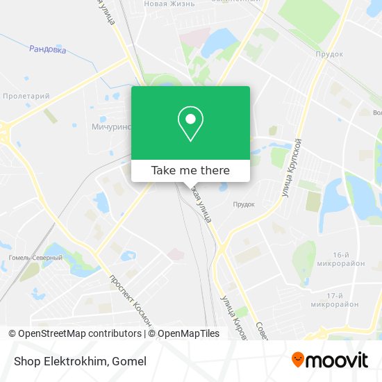 Shop Elektrokhim map