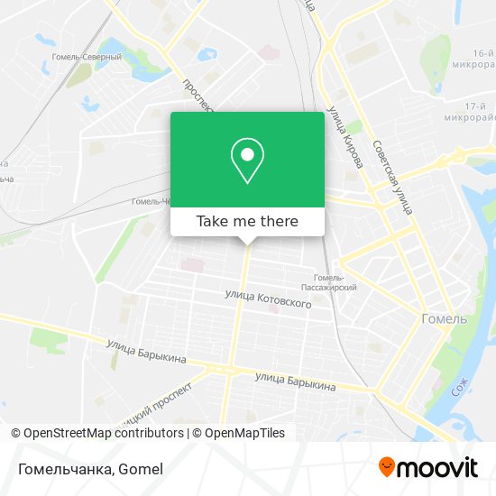 Гомельчанка map