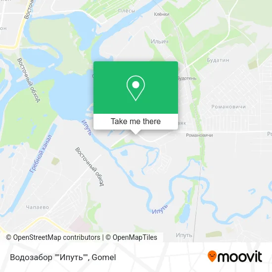 Водозабор ""Ипуть"" map
