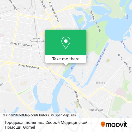 Городская Больница Скорой Медицинской Помощи map