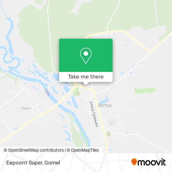 Евроопт Super map