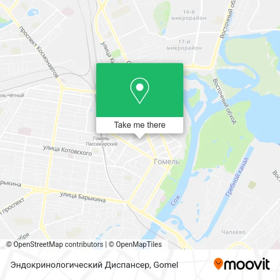 Эндокринологический Диспансер map