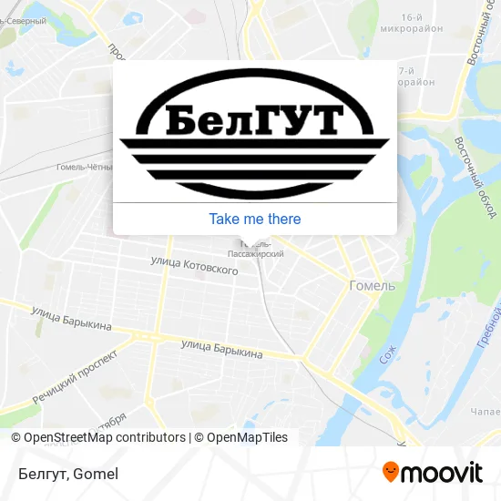 Белгут map