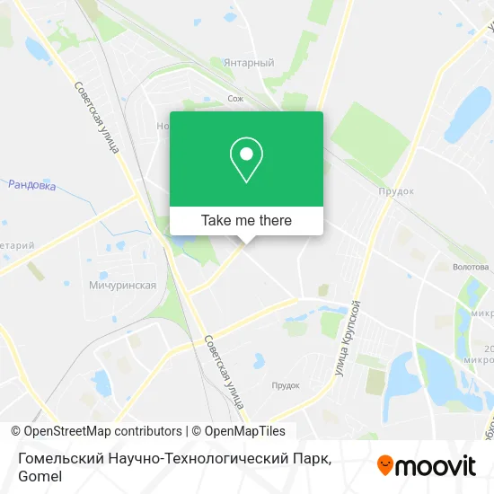 Гомельский Научно-Технологический Парк map