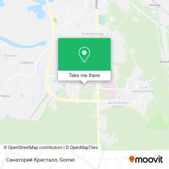 Санаторий Кристалл map