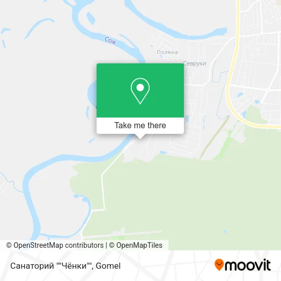 Санаторий ""Чёнки"" map